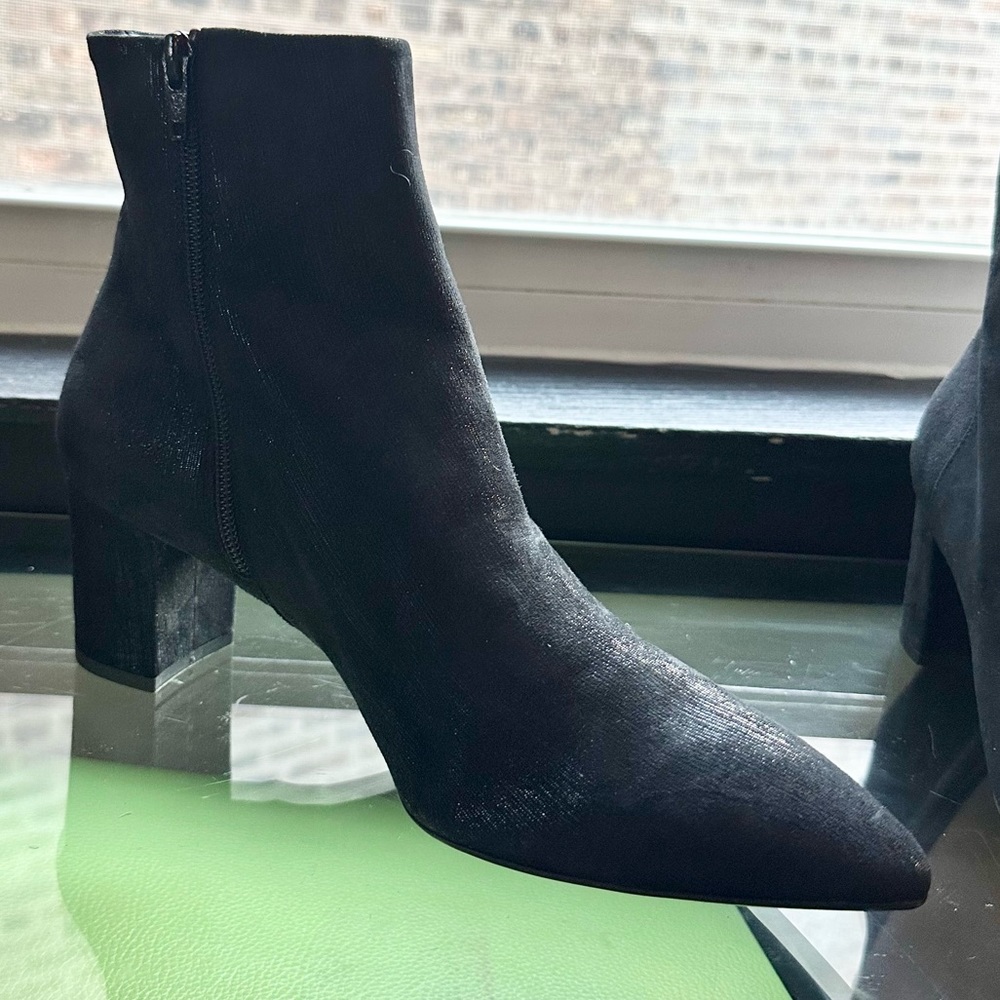 🌸AGL🌸 Black Marette Leather Bootie size 42 - Picture 9 of 13